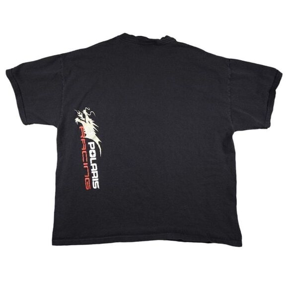 Vintage Polaris Racing Dragon T Shirt Mens Size XL Y2K Snowmobile Sports - Picture 3 of 6